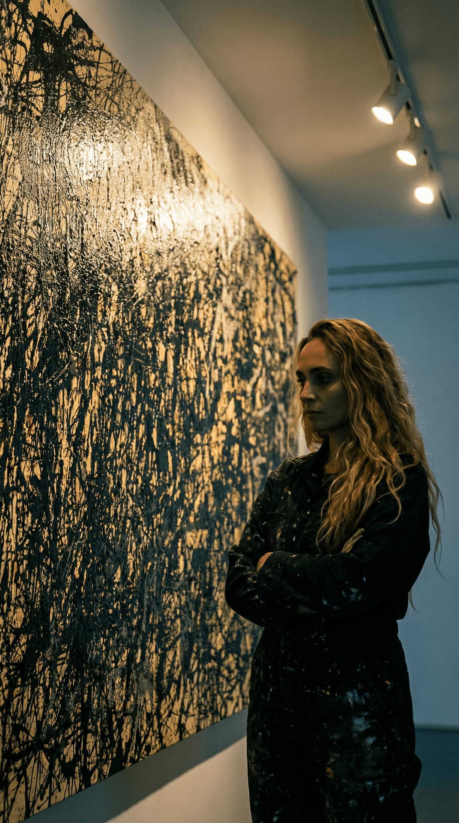 Mariamichela Ricciardi in studio