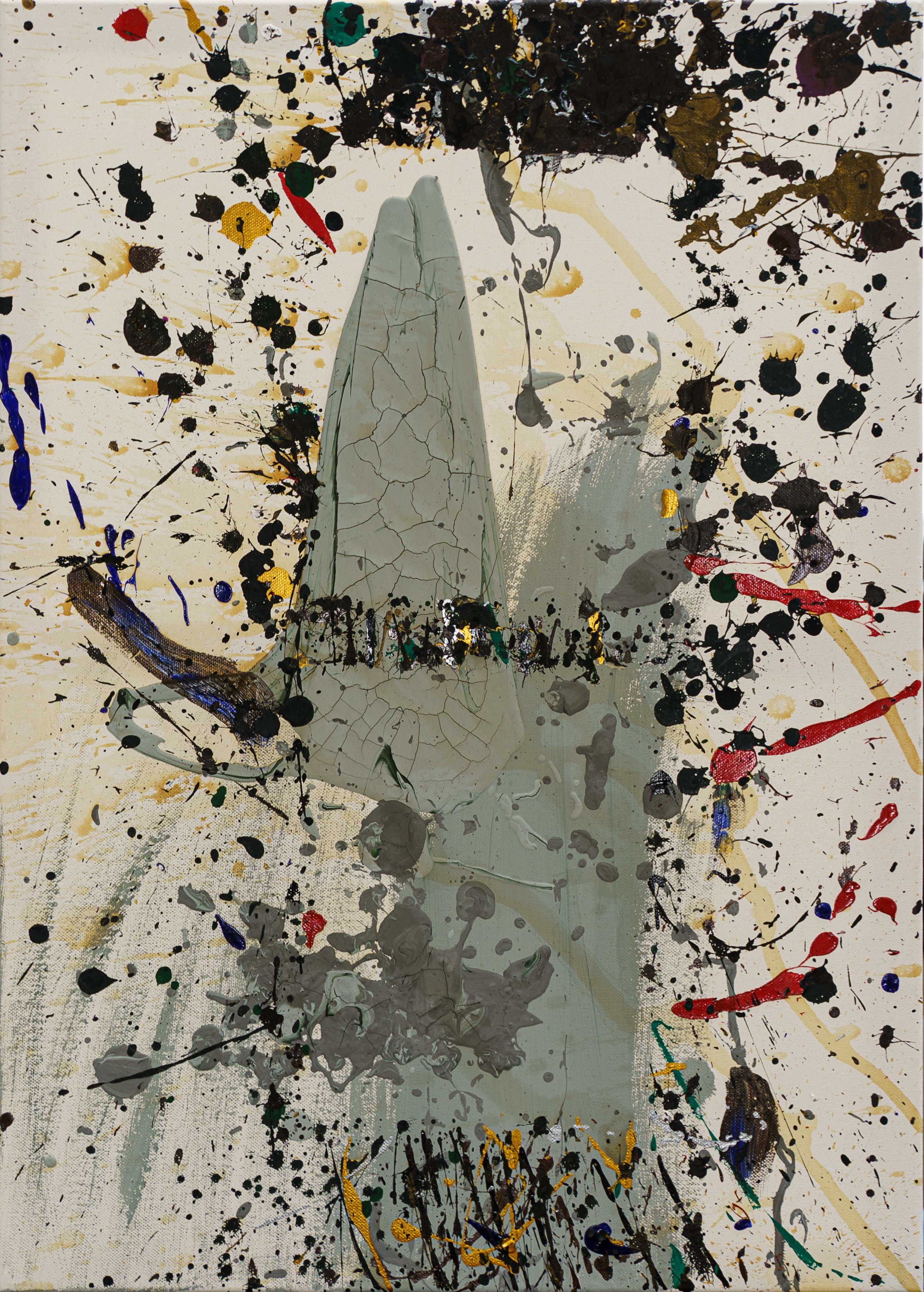 Preparazione della tela - texture leggera