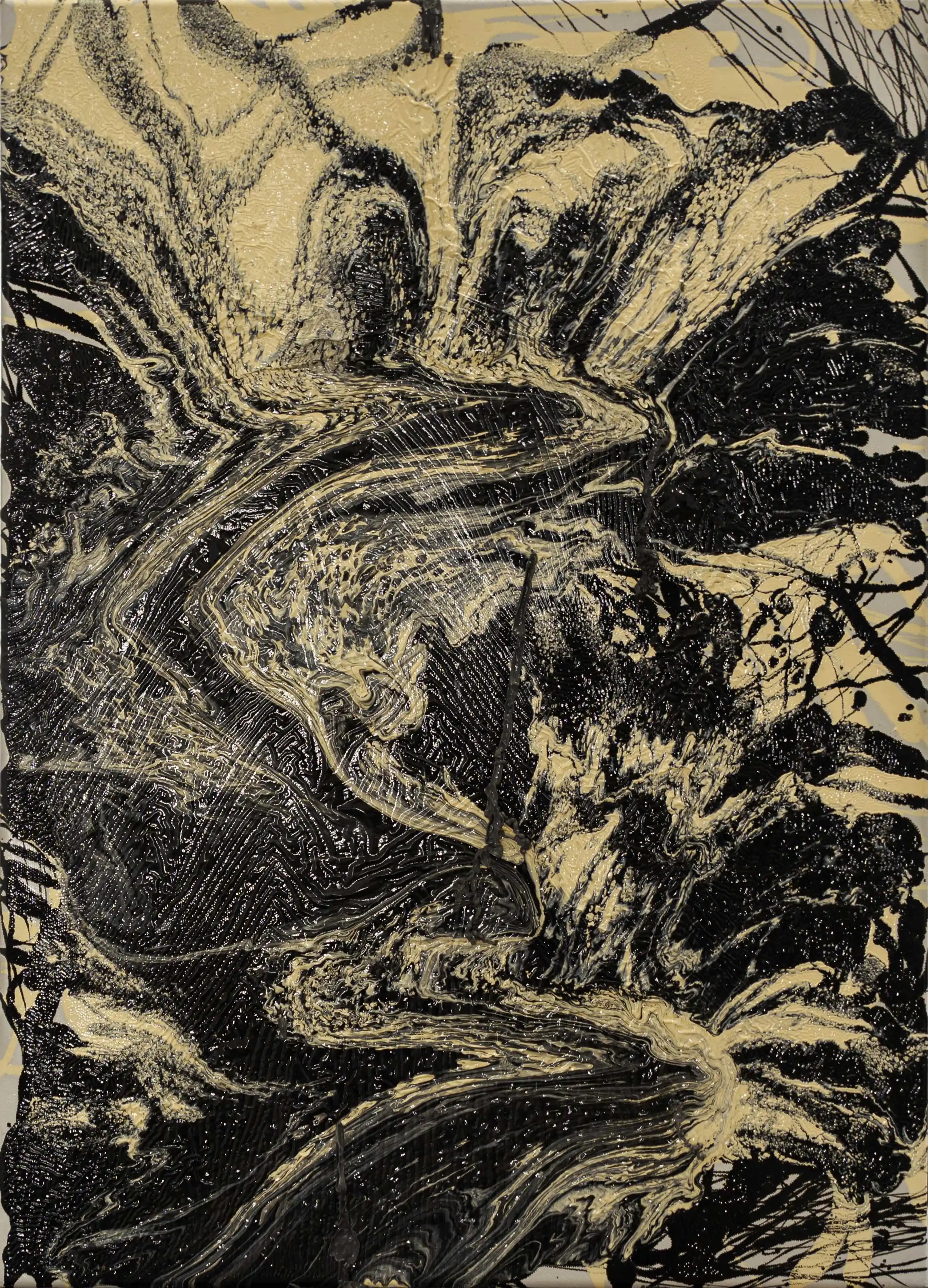 Strati sovrapposti - texture ricca e densa